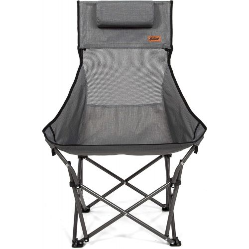  MacSports XP High Back Rocking Folding Camping Chair with Headrest - Lightweight Camping Chair Supports up to 225 LBs with Included Carrying Bag