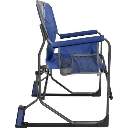  MacSports MacRocker Outdoor Foldable Rocking Chair Portable Rocking Chairs for Adults, Collapsible, Springless Guards for Camping Fishing Backyard Weight Capacity up to 225 lbs