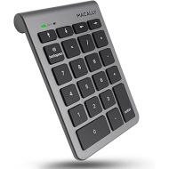 Macally Bluetooth Number Pad for Laptop - Wireless Numeric Keypad - 35-Key Numeric Keypad for Data Entry, Numpad Compatible with MacBook, iPad, iPhone, iOS, Laptop, Windows, Android