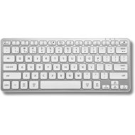 Macally Bluetooth Keyboard for Mac - Premium Multi Device Keyboard - Compatible Apple Wireless Keyboard for MacBook Pro/Air, iMac, iMac Pro, Mac Mini, Mac Pro, iPad, Laptop, and PC