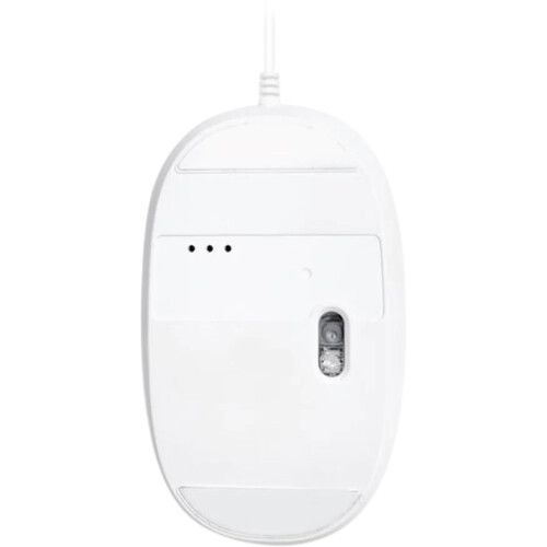  Macally USB-C Mouse for Mac with Back Button (White)