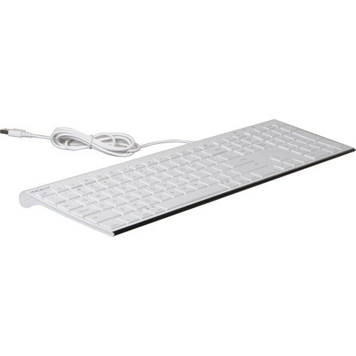  Macally ACEKEY Ultra-Slim, Full-Size USB Keyboard (Mac/Windows)