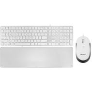 Macally Wired Mac Keyboard and a Silent Mouse with Adjustable DPI, Upgrade Your Workspace