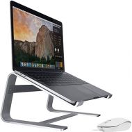 Macally Wired Computer Mouse and an Ergonomic Laptop Stand, Relieve Pressure Off Your Body