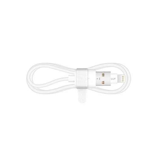  Macally MISYNCABLEL6, USB Lightning Cable, 180cm (White) 18031