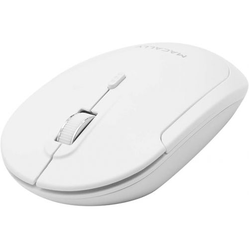  Macally Wireless Bluetooth Numeric Keypad and Wireless Bluetooth Mouse for Mac and PC, Calculate Efficiently