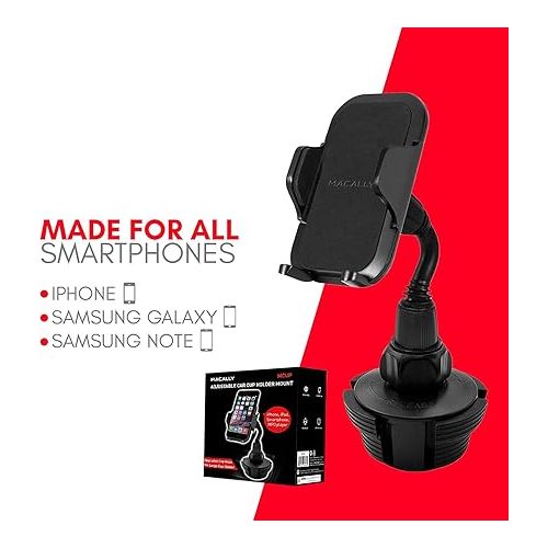  Macally Car Headrest Tablet Mount and Car Cup Holder Phone Mount, Ultimate Car Accessories