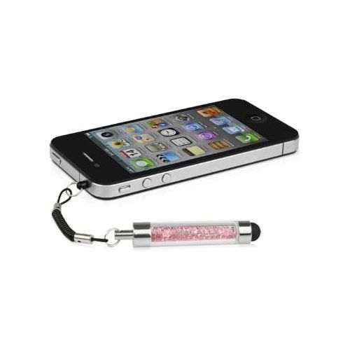  Macally PenPalMiniP Miniaturized Stylus with Earphone Plug - Retail Packaging - Pink