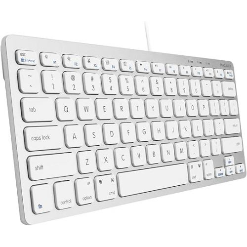  Macally Mini Keyboard and an Ergonomic Laptop Stand, Excellent MacBook Accessories