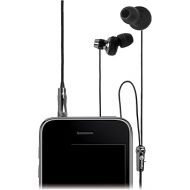 Macally HIFITUNE Hi-Fi Sound EarBud with Microphone for iPhone/iPod, Silver