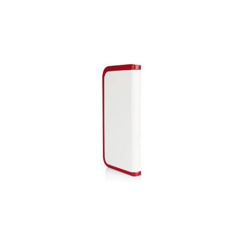  Macally SLIMCOVER Folio Case with Stand for iPhone 5 - Red/White