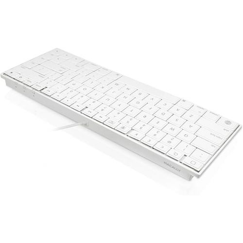  Macally 30 Pin Wired Keyboard for iPad 3/2/1, iPhone 4s/4/3G/3, and iPod Touch (iKey30)