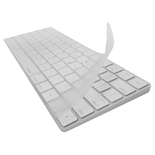  Macally Keyboard Cover Skin for Apple Wireless Magic Keyboard Ultra Thin Clear Soft TPU Type Dust Proof Protector