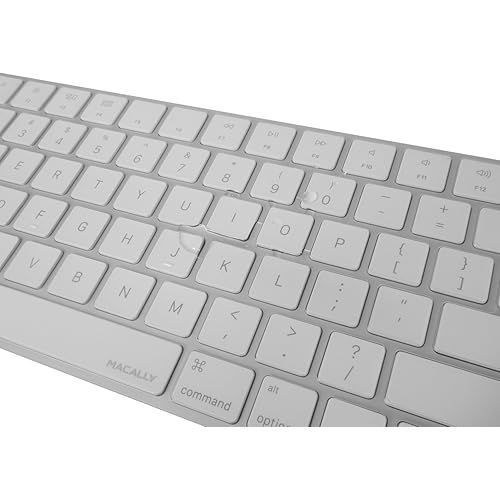  Macally Keyboard Cover Skin for Apple Wireless Magic Keyboard Ultra Thin Clear Soft TPU Type Dust Proof Protector