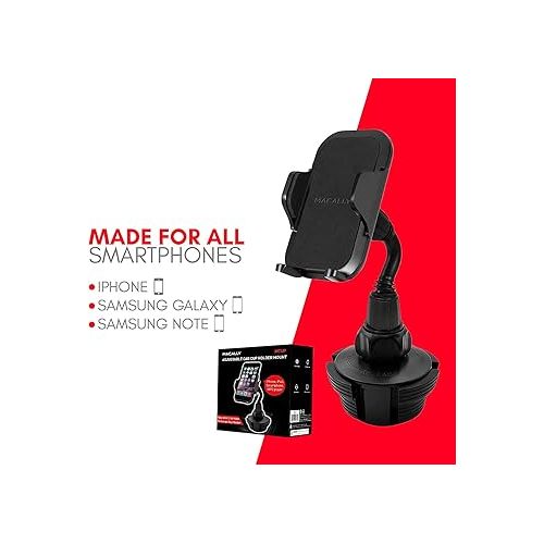  Macally Car Headrest Tablet Mount and a Cup Holder Phone Mount, Perfect Car Accessories