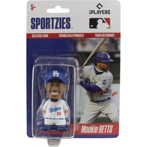  Maccabi Art Mookie Betts LA Dodgers MLB Sportzies Action Figure, 2.5 Tall