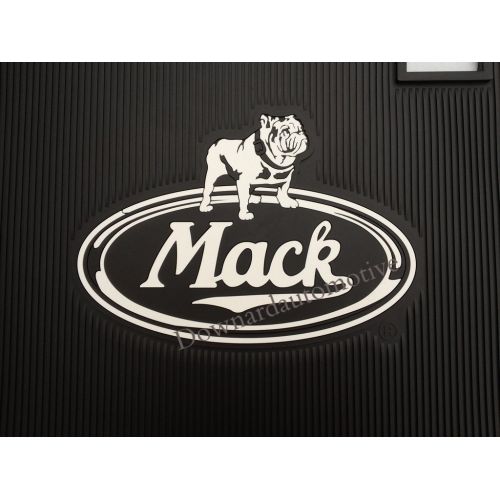  Mack Truck OEM Rubber Floor Mats/Logo - Granite Pinnacle Vision Rawhide 2006+ with New Emissions Engines