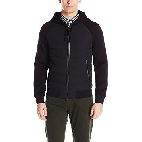  Mackage Mens Filbert Mix Media Light Weight Down Jacket