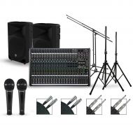 Mackie Complete PA Package with ProFX22v2 Mixer and Mackie Thump Speakers