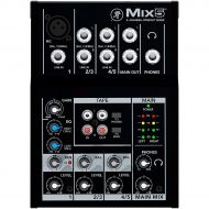 Mackie},description:Mackie is a leader in many categories, the small format mixer being among the foremost. The Mix5 represents Mackies current 5-channel option in the inexpensive,