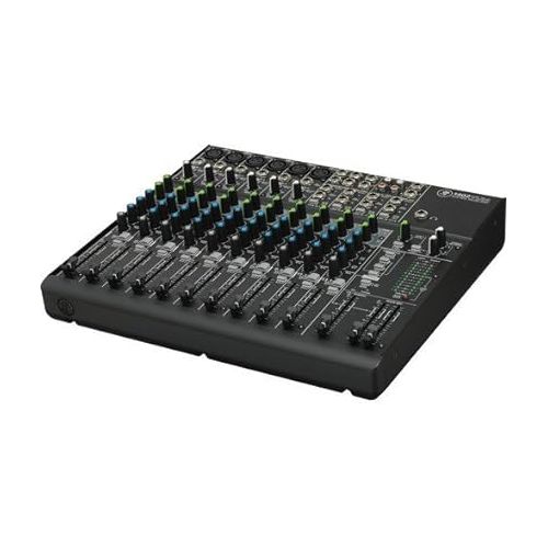  Mackie 1402VLZ4 14-Channel Compact Mixer with G-MIXERBAG-1515 Padded Nylon Mixer/Equipment Bag & PB-S3410 3.5 mm Stereo Breakout Cable, 10 feet Bundle