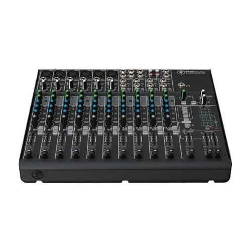  Mackie 1402VLZ4 14-Channel Compact Mixer with G-MIXERBAG-1515 Padded Nylon Mixer/Equipment Bag & PB-S3410 3.5 mm Stereo Breakout Cable, 10 feet Bundle
