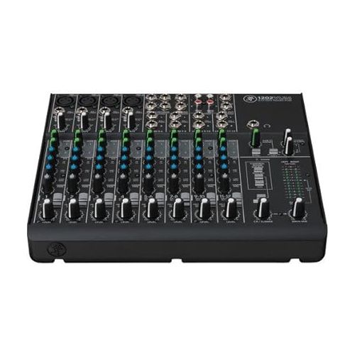  Mackie 1202VLZ4 12-Channel Compact Mixer with G-MIXERBAG-1212 Padded Nylon Mixer/Equipment Bag & PB-S3410 3.5 mm Stereo Breakout Cable, 10 feet Bundle