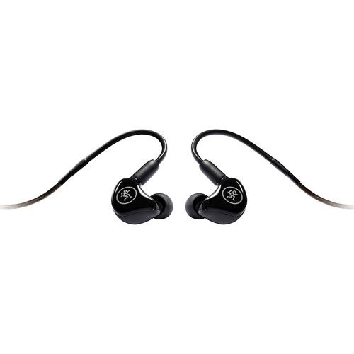  Mackie MP-240 BTA Dual Hybrid Driver In-Ear Headphones with Bluetooth Adapter Cable