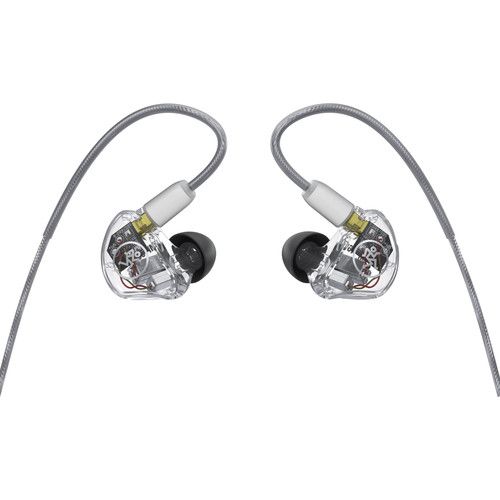  Mackie MP-460 Quad Balanced Armature In-Ear Monitors (Clear)