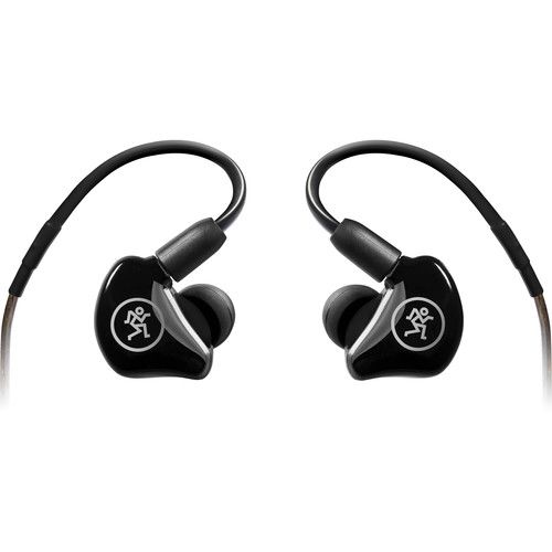  Mackie MP-120 BTA Single Dynamic Driver In-Ear Headphones with Bluetooth Adapter Cable