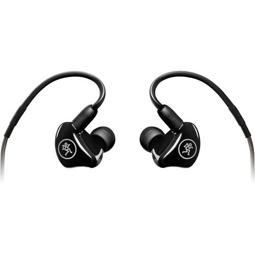  Mackie MP-120 BTA Single Dynamic Driver In-Ear Headphones with Bluetooth Adapter Cable