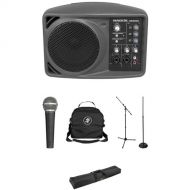 Mackie SRM150 Compact PA System Kit with Stage Package