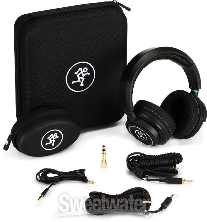  Mackie MC-350 Professional Closed-back Headphones - Black