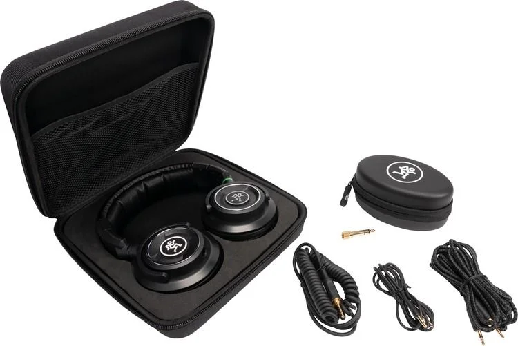  Mackie MC-350 Professional Closed-back Headphones - Black