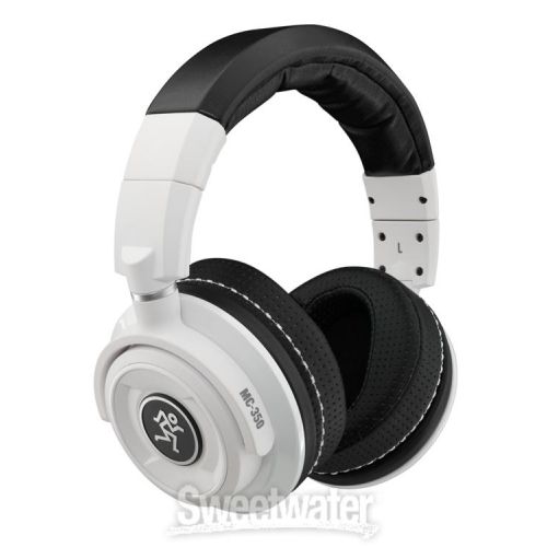  Mackie MC-350 Professional Closed-back Headphones - Arctic White