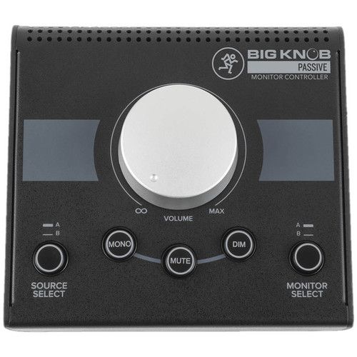  Mackie Big Knob Passive Studio Monitor Controller (Gray)