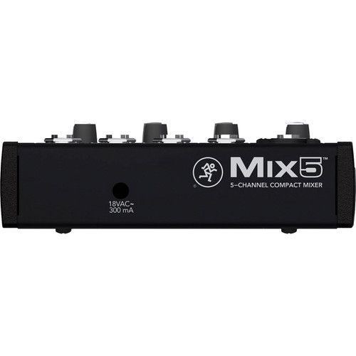  Mackie Mix5 - 5-Channel Compact Mixer