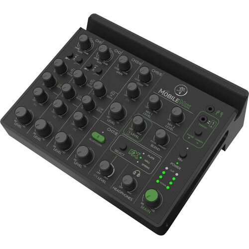  Mackie MobileMix 8-Channel Live Sound and Streaming Mixer