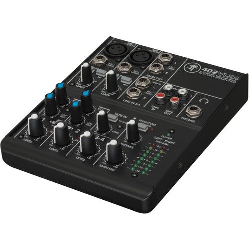  Mackie 402VLZ4 4-Channel Ultra-Compact Mixer