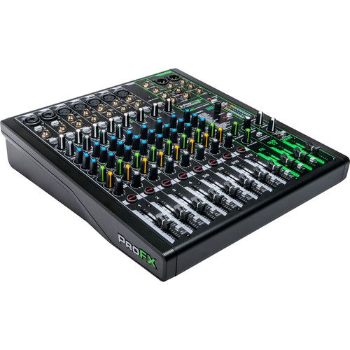  Mackie ProFX12v3 12-Channel Mixer Kit with Bag