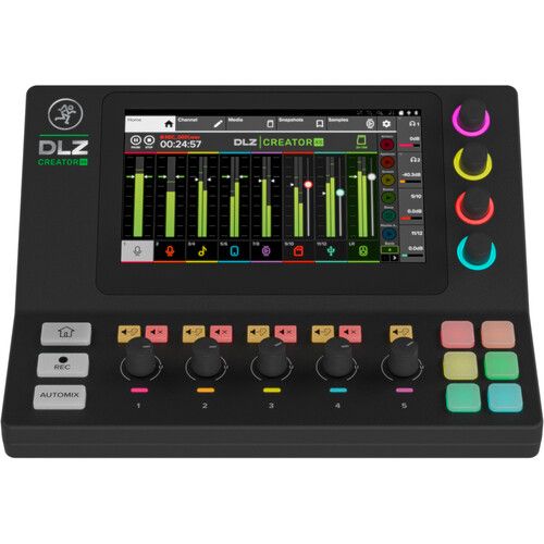  Mackie DLZ Creator XS Adaptive Digital Streaming Mixer