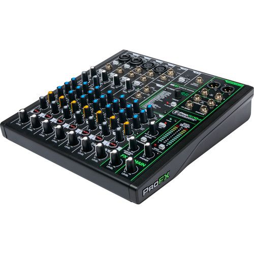  Mackie ProFX10v3 10-Channel Sound Reinforcement Mixer with Built-In FX