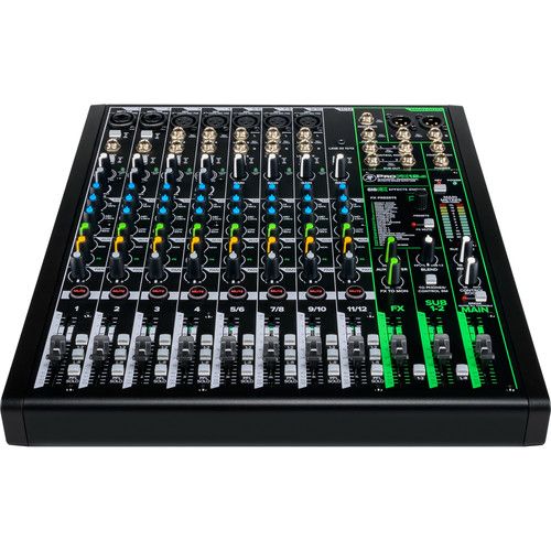  Mackie ProFX12v3 12-Channel Sound Reinforcement Mixer with Built-In FX