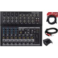 Mackie Mix12FX 12-Channel Compact Mixer W/FX Proven Performance + Free Cables