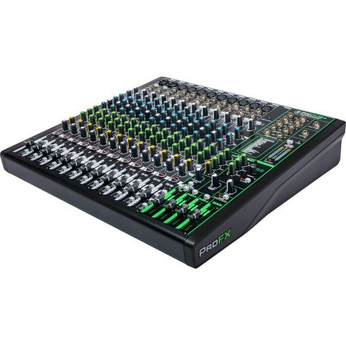  Mackie ProFXv3 Series, 16-Channel Professional Effects Mixer with USB, Onyx Mic Preamps and GigFX effects engine - Unpowered (ProFX16v3)