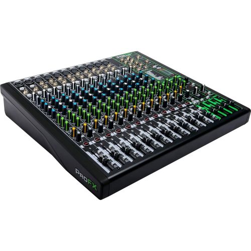  Mackie ProFXv3 Series, 16-Channel Professional Effects Mixer with USB, Onyx Mic Preamps and GigFX effects engine - Unpowered (ProFX16v3)