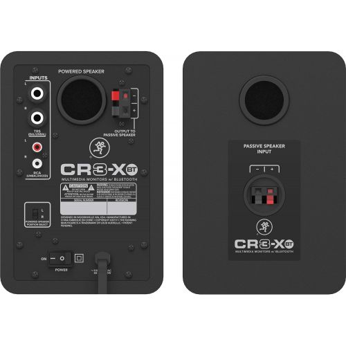  [아마존베스트]Mackie CR-X Series, 3-Inch Multimedia Monitors with Professional Studio-Quality Sound and Bluetooth - Pair (CR3-XBT)