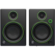 [아마존베스트]Mackie Creative Reference Multimedia Monitor (Set of 2), Black w/green trim, 4-inch (CR4 (Pair))