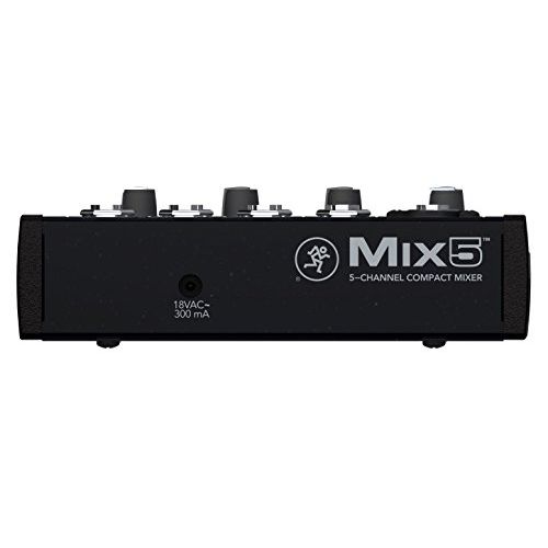  Mackie Mix Series Mix5 5-Channel Mixer
