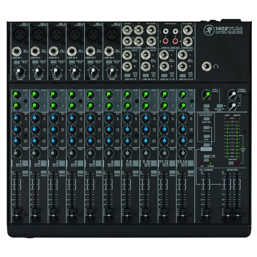  Mackie 1402VLZ4 14-Channel Compact Mixer with 1 Year EverythingMusic Extended Warranty Free